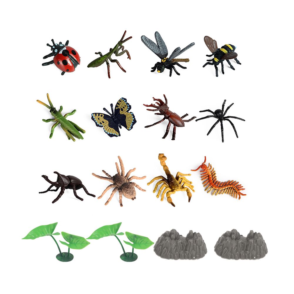 Galaxy Toys - Insect Toy Set - 16 Pcs