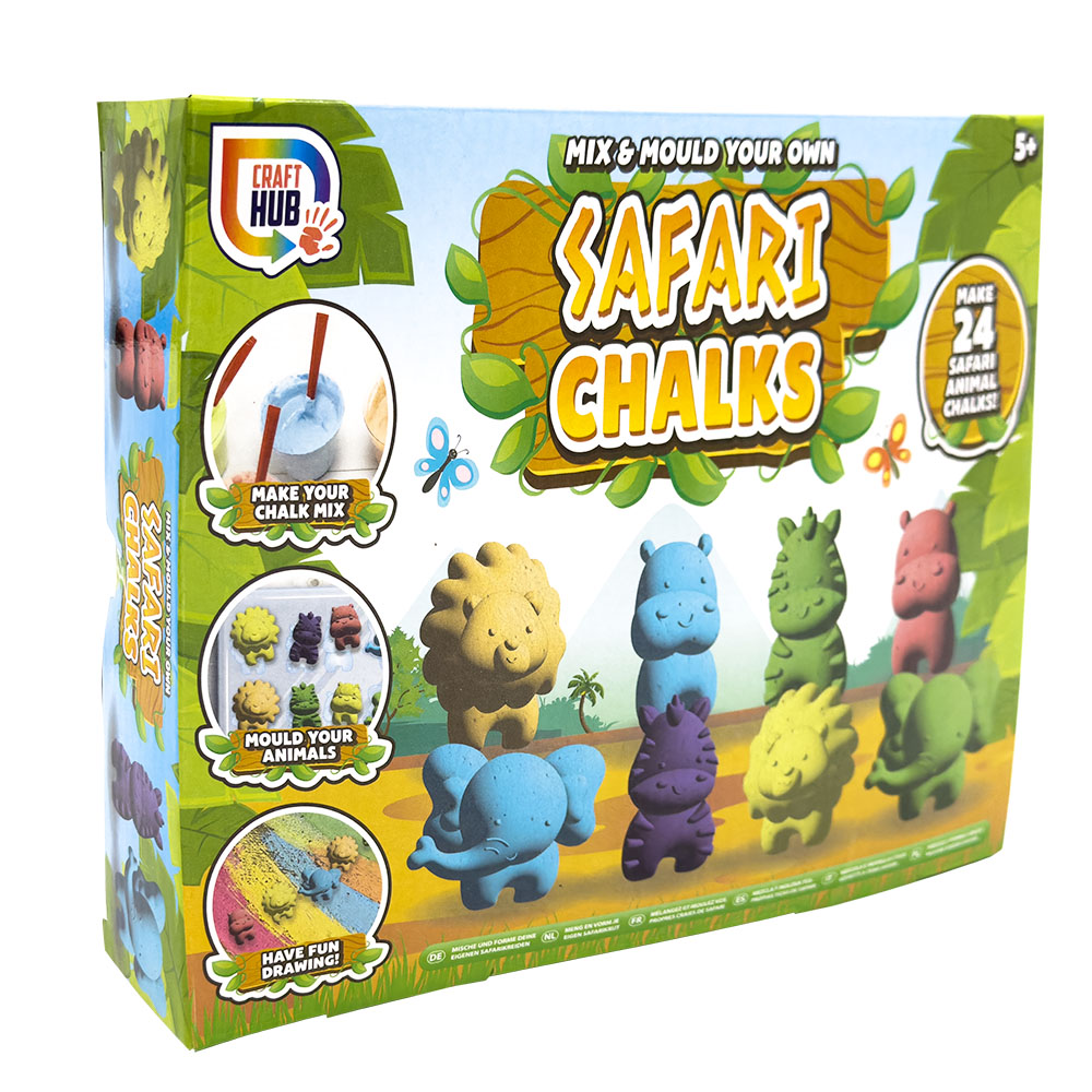 RMS - Mix And Mould Youre Own Safari Chalks 24 Pcs