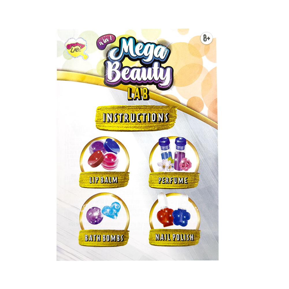 RMS - 4-In-1 Mega Beauty Lab Perfume, Nail Polish, Bath Bomb & Lip Balm