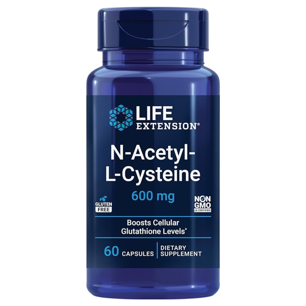 Life Extension - N-Acetyl-L-Cysteine 600 mg - 60 Veg Caps