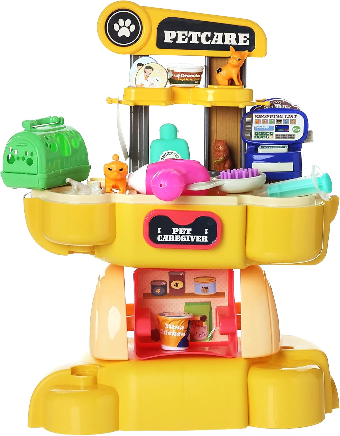 أمشام - مجموعة العناية بالحيوانات الأليفة بشكل دراجة نارية