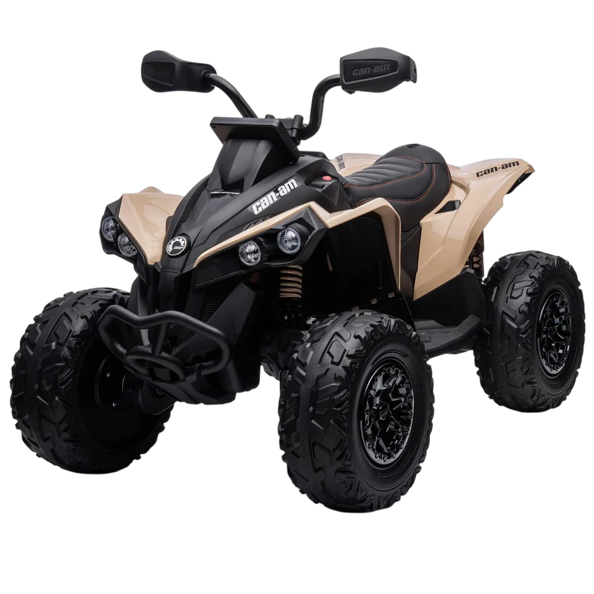 Amsham - Can-Am Renegade ATV Ride-On Quad Bike 12 V - Khaki