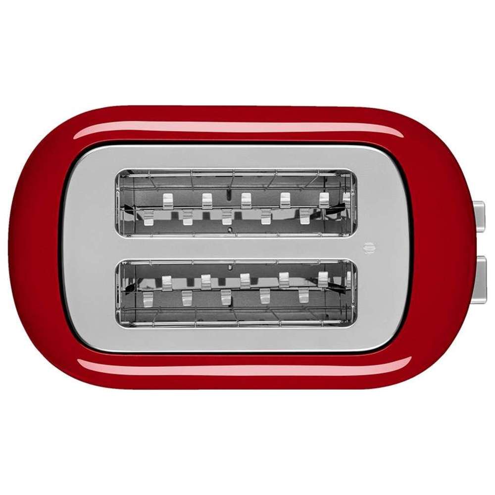 كيتشن إيد - محمصة خبز بشريحتين - أحمر إمبراطوري