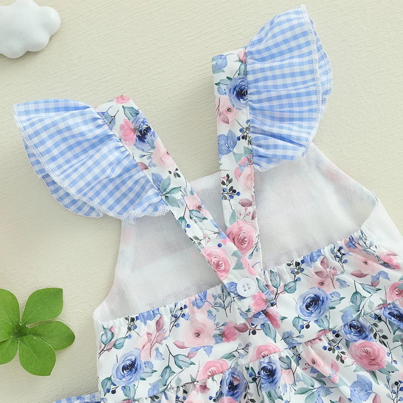 Matching Family Outfits - Daddy's Girl Romper - Blue