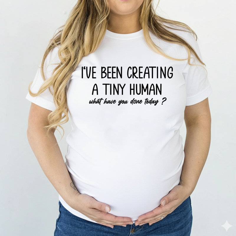 Matching Family Outfits I Have Been Creating Printed Women's T-Shirt - White