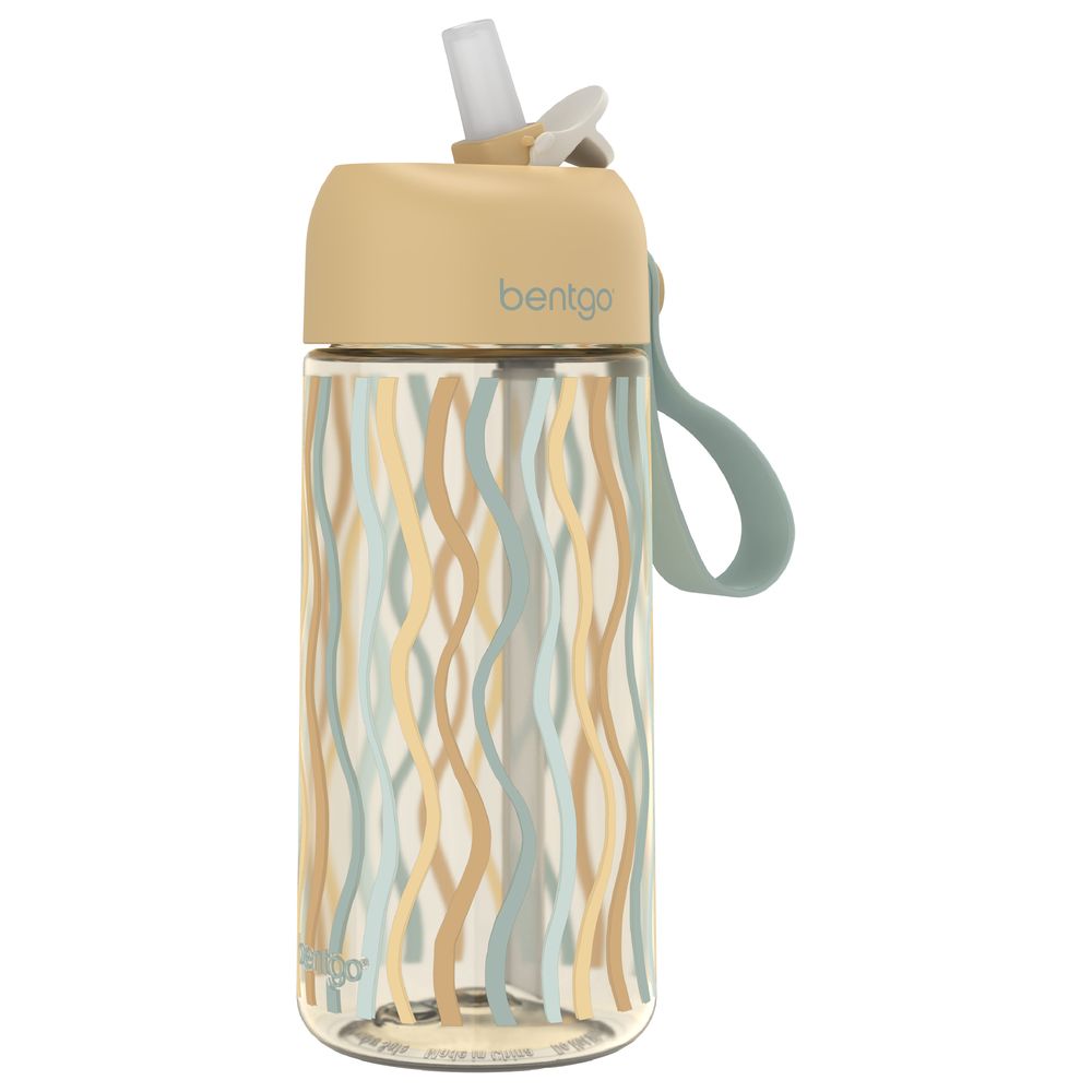 بينتجو - زمزمية مياه للأطفال - مموجة - 450 مل