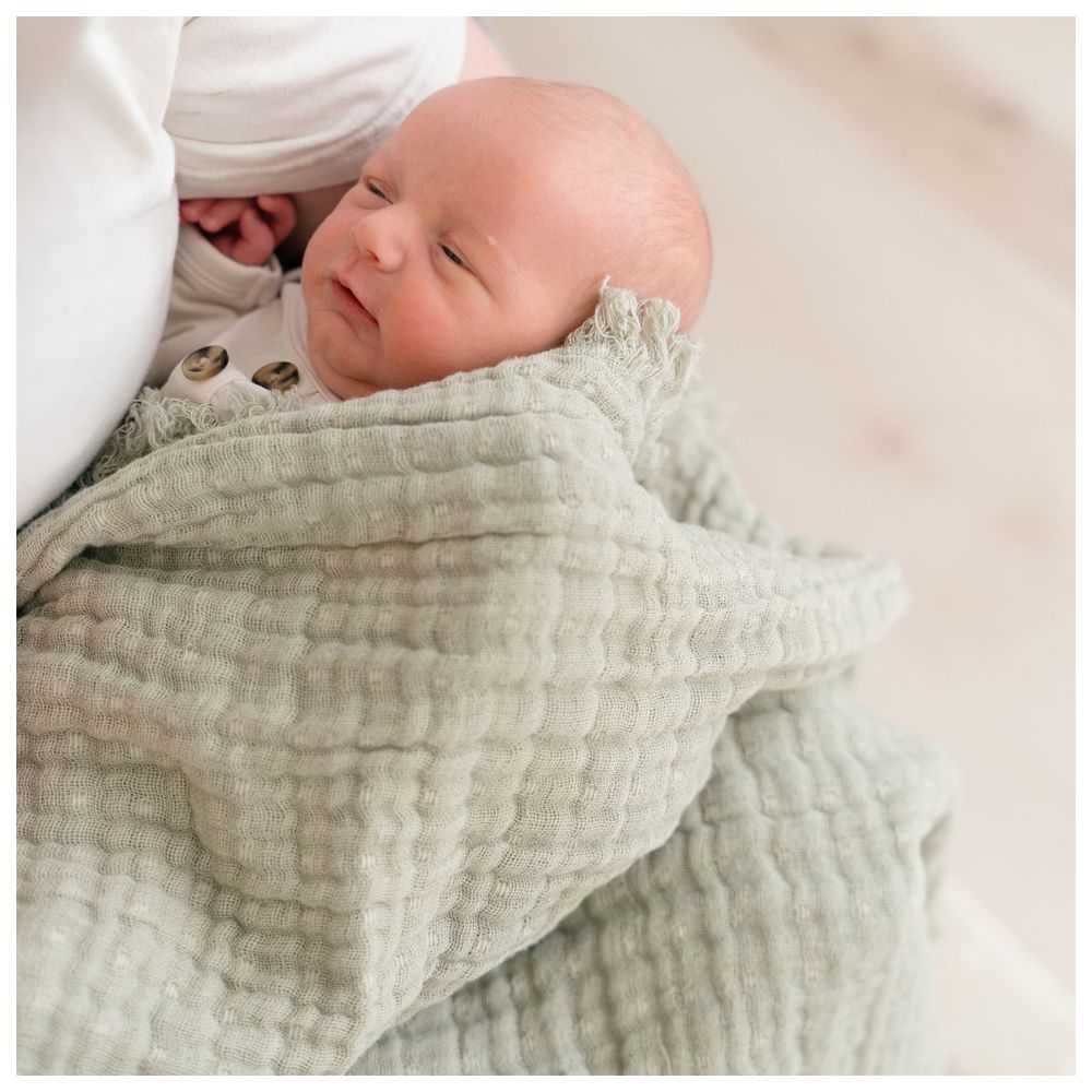 كرين بيبي - بطانية متعددة الطبقات بتدرج لوني