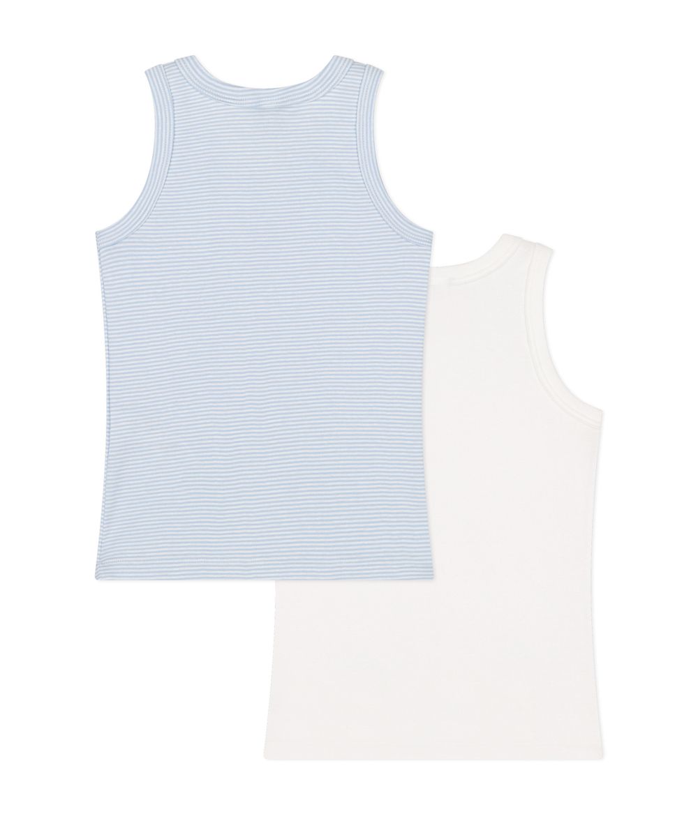 Petit Bateau - Cotton Tank Tops - 2 Pcs