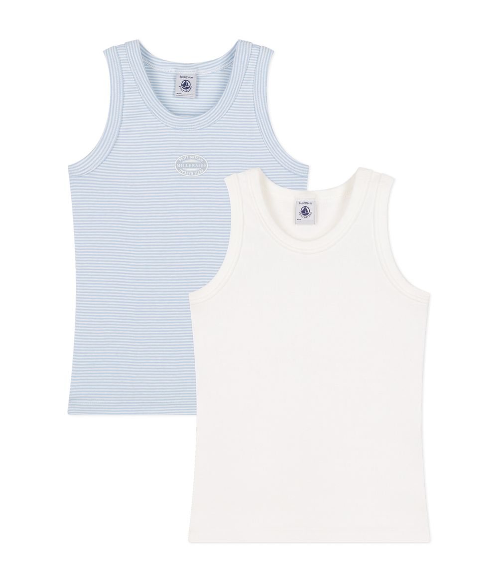 Petit Bateau - Cotton Tank Tops - 2 Pcs