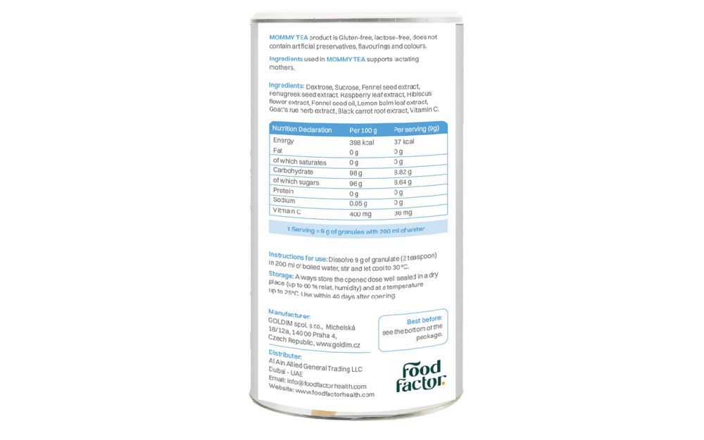 Food Factor - Babio Mommy Herbal Tea - 200 gm