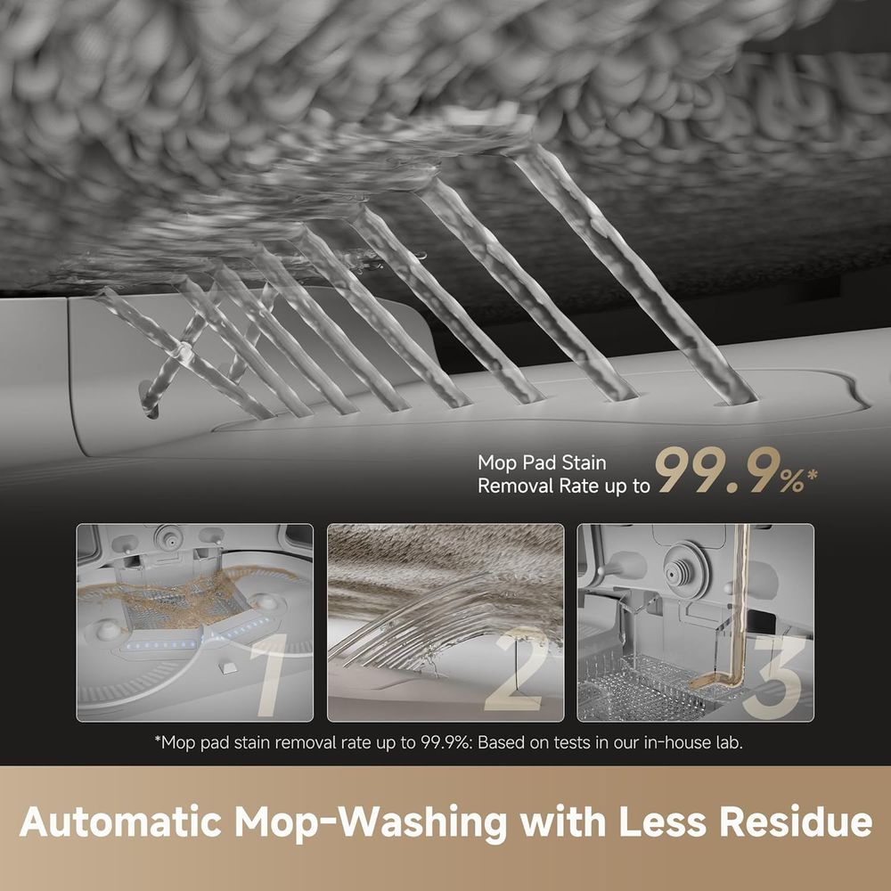 Dreame - X50 Ultra Complete Robot Vacuum And Mop - White