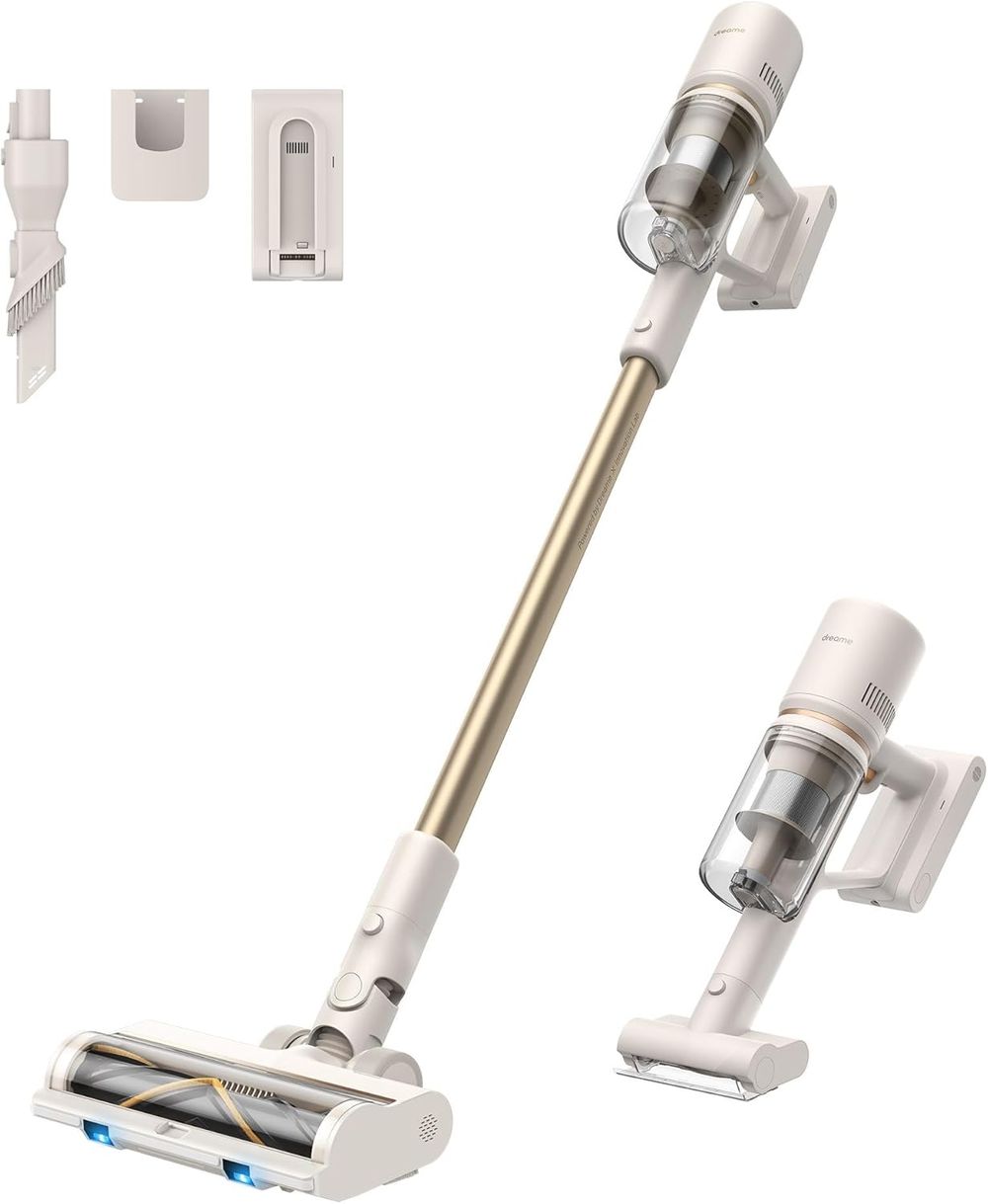 Dreame - U20 Cordless Upright Vacuum Cleaner - White