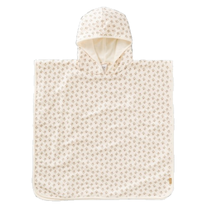 Fresk - Girl's Printed UV Swim Poncho - Olives