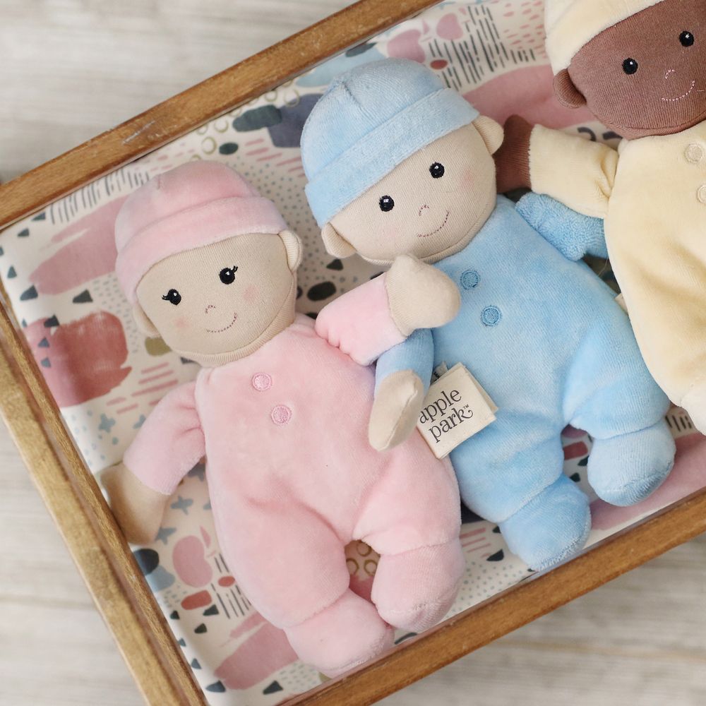 Apple Park - First Baby Doll - Pink - 23cm