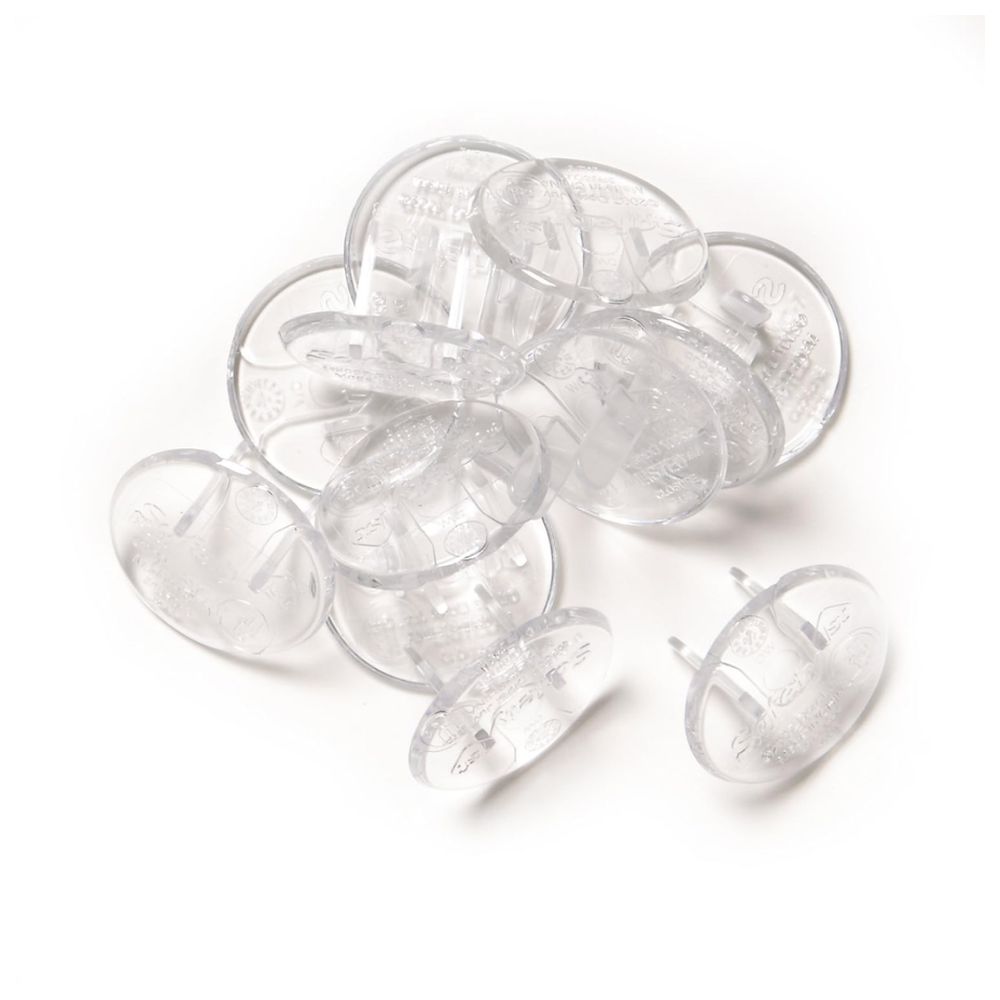 Safety 1st - Ultra Clear Plug Protectors - 12 Pc set
