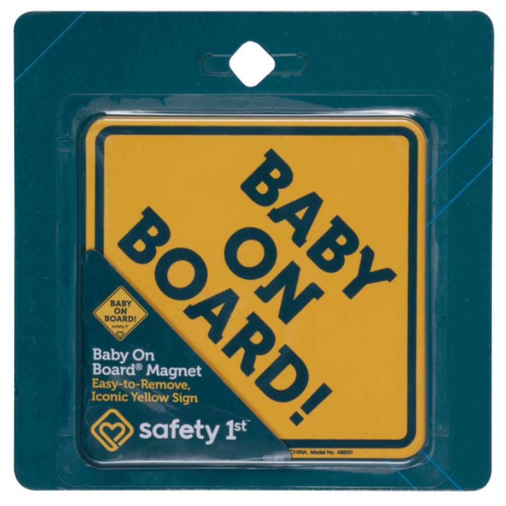 Safety 1st - Baby On Board Sign Magnet