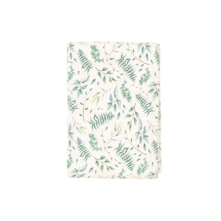 All4ella - Jersey Swaddle & Beanie Set - Leaves