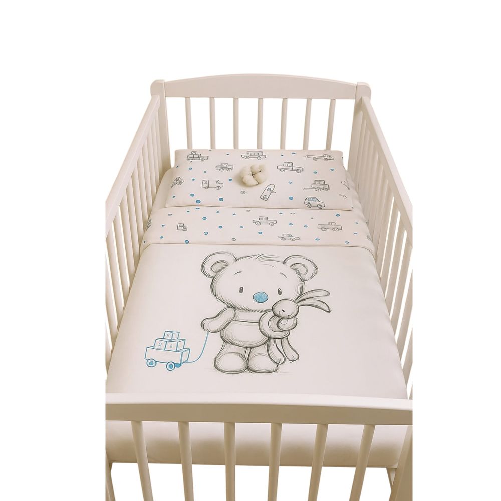 Kinder Valley - Barney Bear Toddler Bedding Set - 5pcs