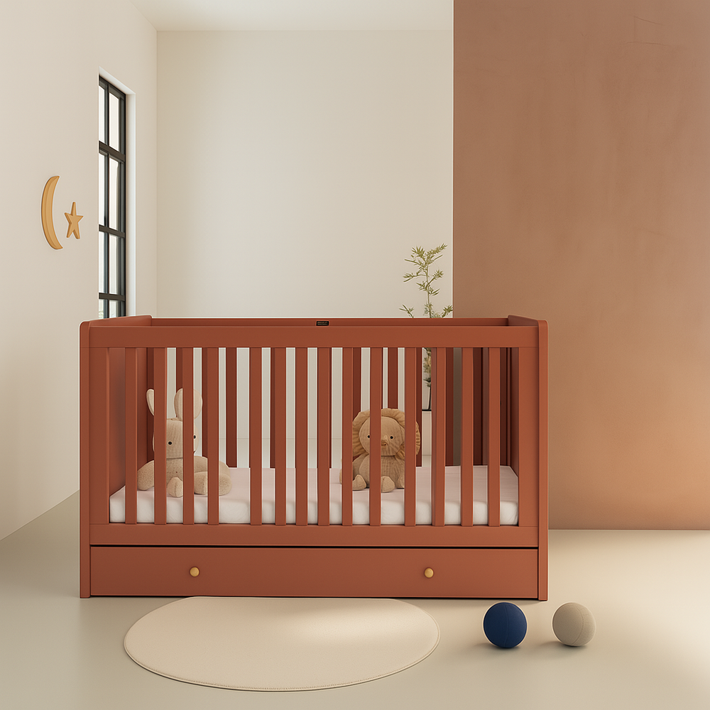 Kinder Valley - Tudor Rose Chester 4in 1 Stately Cotbed