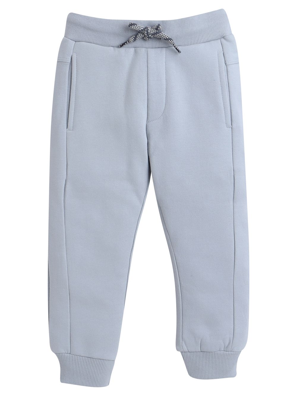 Dirkje - 2pc-Set - Hello Winter Penguin Tee & Joggers - Off-White/Light Grey