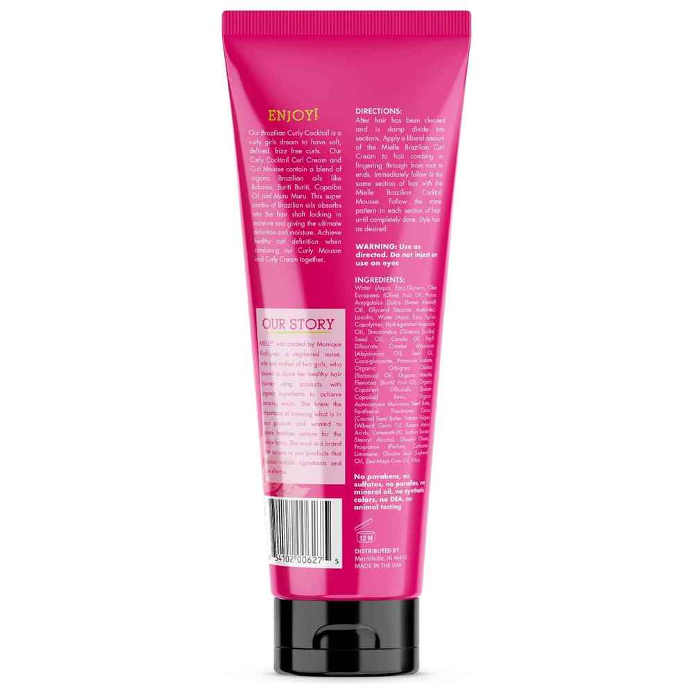 ميلي - كريم تجعيد الشعر باباسو برازيليان كوكتيل - 220 مل