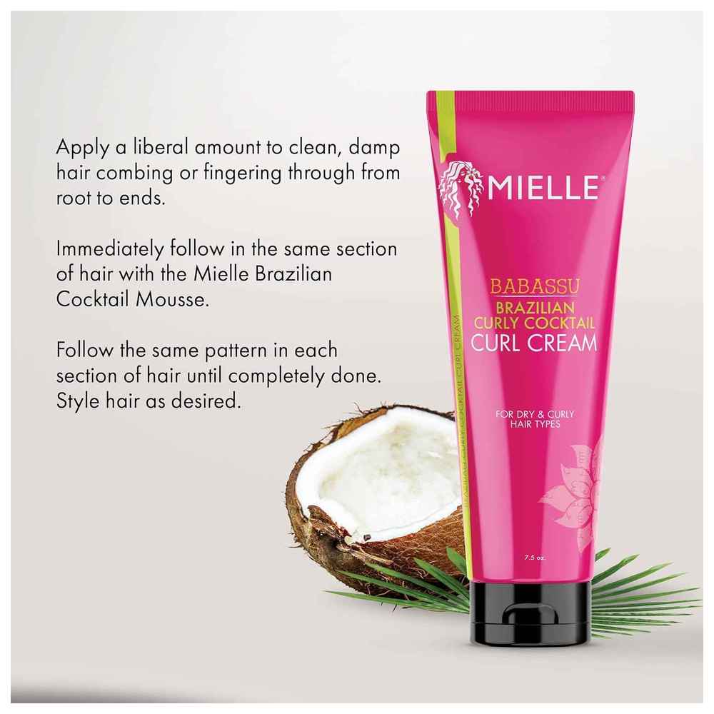 ميلي - كريم تجعيد الشعر باباسو برازيليان كوكتيل - 220 مل