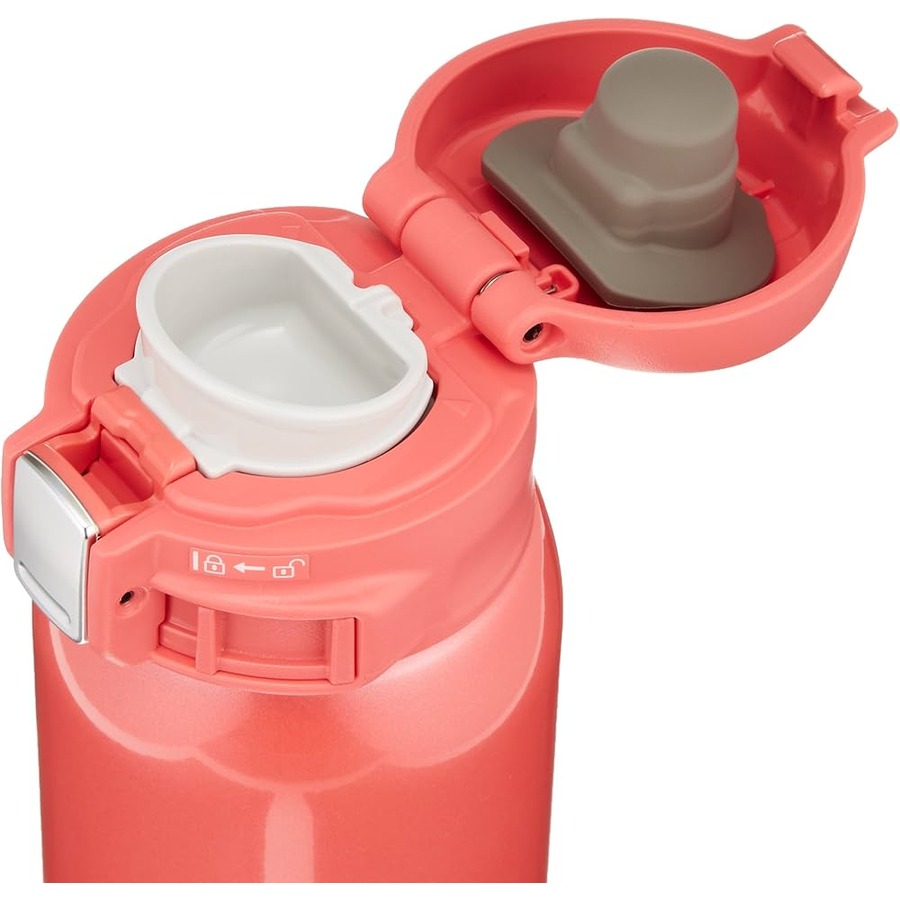 Zojirushi - Stainless Steel Vacuum Bottle - Coral Pink - 480ml