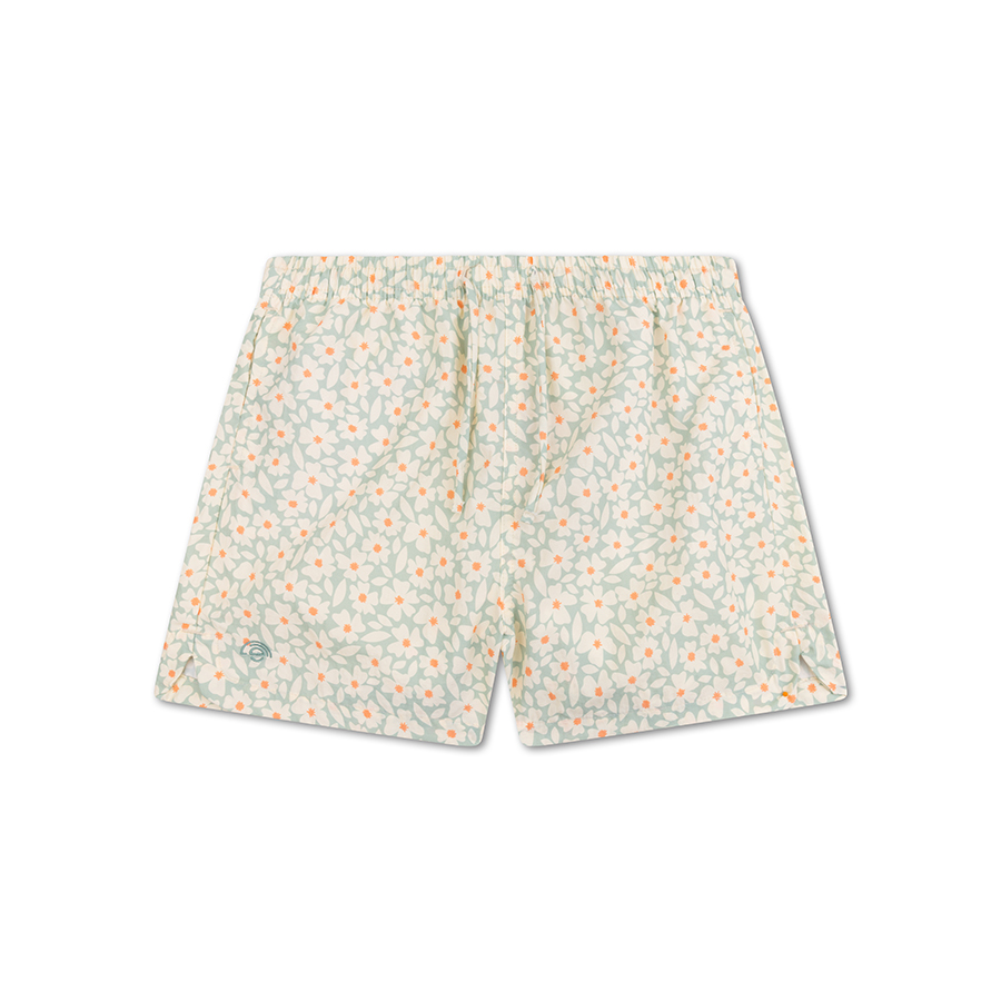 Swim Essentials - Girl's Short - Florish Green
