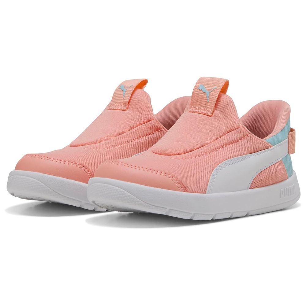 Puma - Courtflex V3 Sliptech Inf Shoes - Pink Fruit