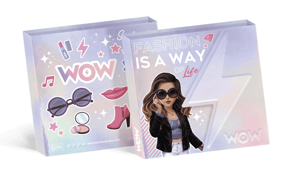 واو جينيريشن - دفتر ملاحظات لاصقة - قد يختلف التصميم - قطعة واحدة