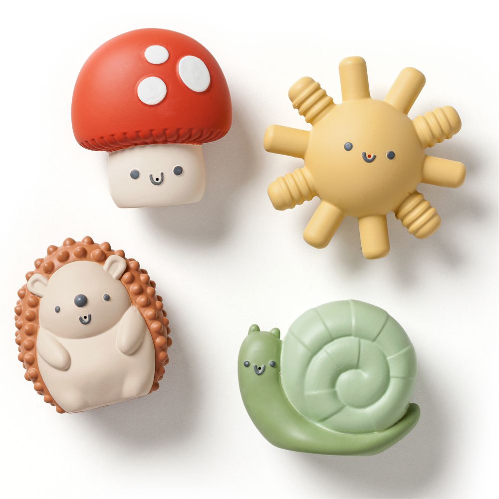 Itzy Ritzy - Bath Time Squirt Toys - 4pc Set