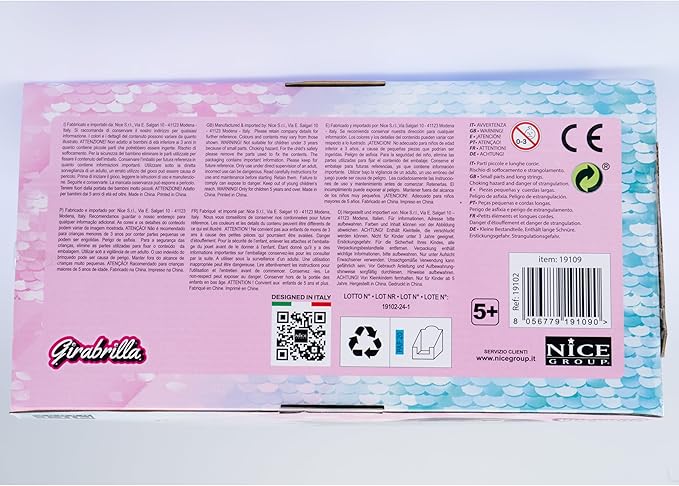 Girabrilla - Sport Bag With Reversible Sequins - White