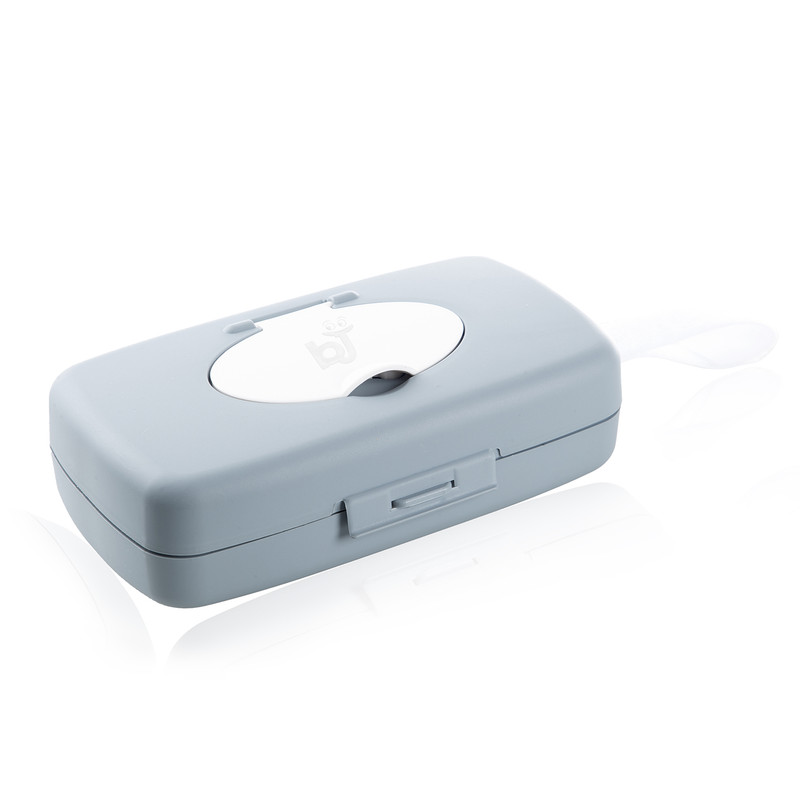 Babyjem Wet Towel Box - Grey/White