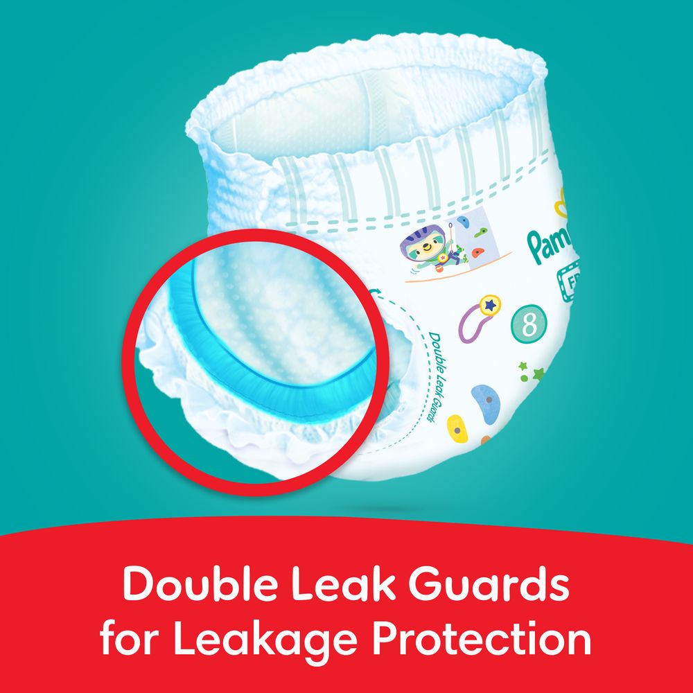 Pampers - Rash Protection Diaper Pants - Size 8 - 19+kg - 26 Diapers