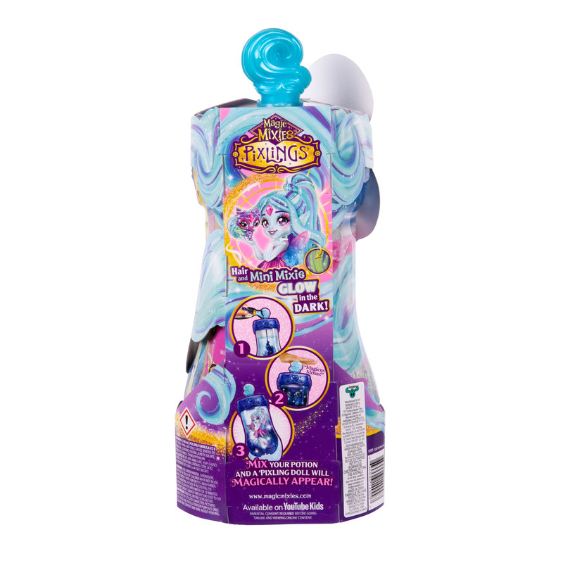 Magic Mixies - Pixlings S2 Galaxy Hair Doll Single Pk Flyt