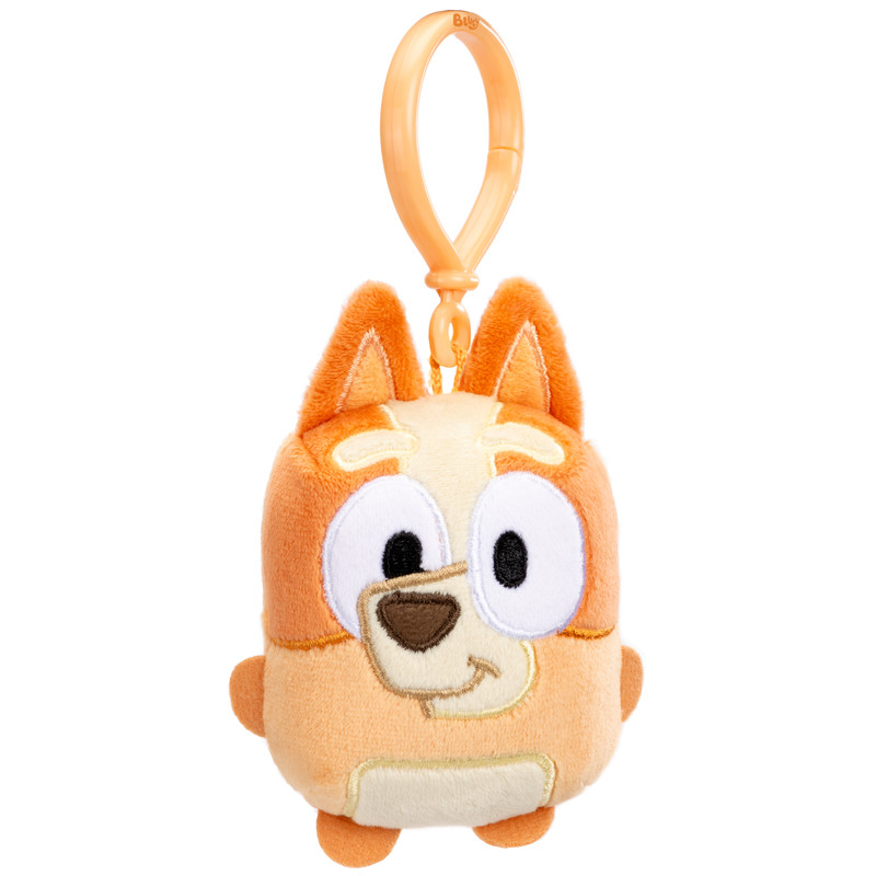 بلوي - دمية محشوة صغيرة مع مشبك حقيبة ظهر - بينجو