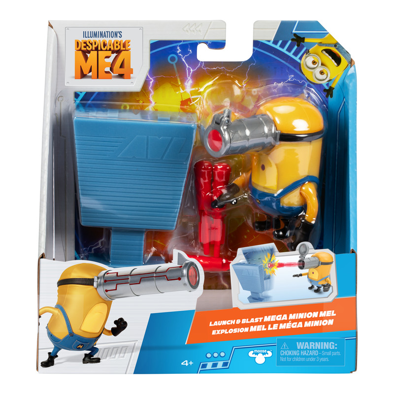 Moose Toys - Despicable Me 4 Launch & Blast Playset - Mel - 4-Inch
