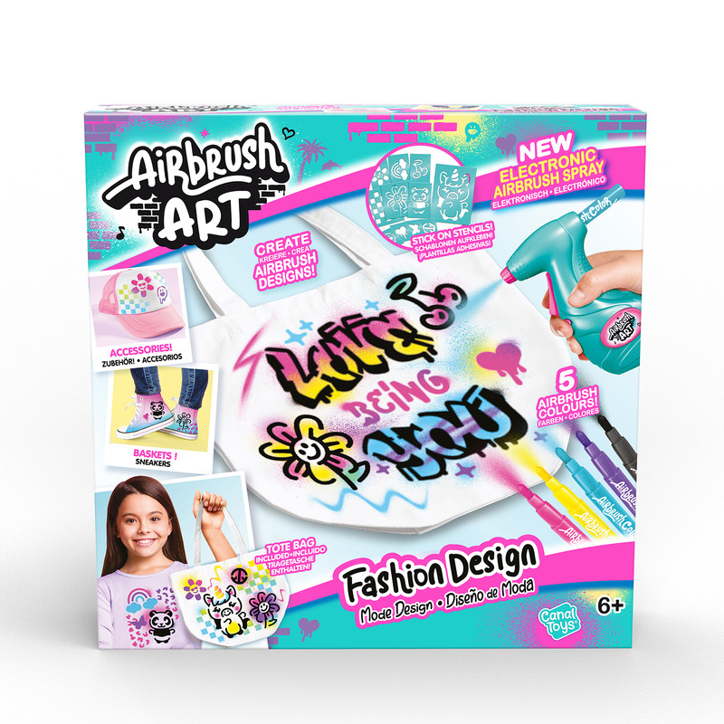 Canal Toys - Airbrush Art Fashion Design Kit