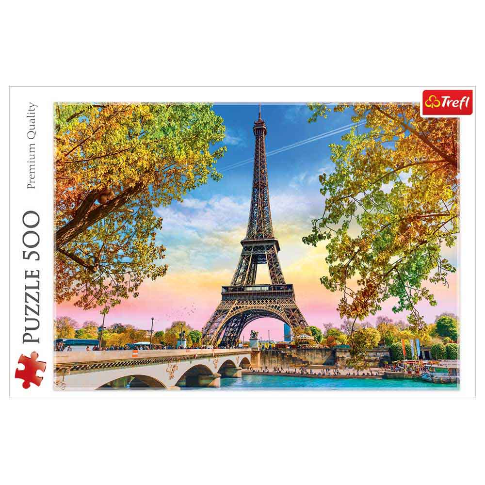 Trefl Puzzle - Romantic Paris Puzzle - 500pcs