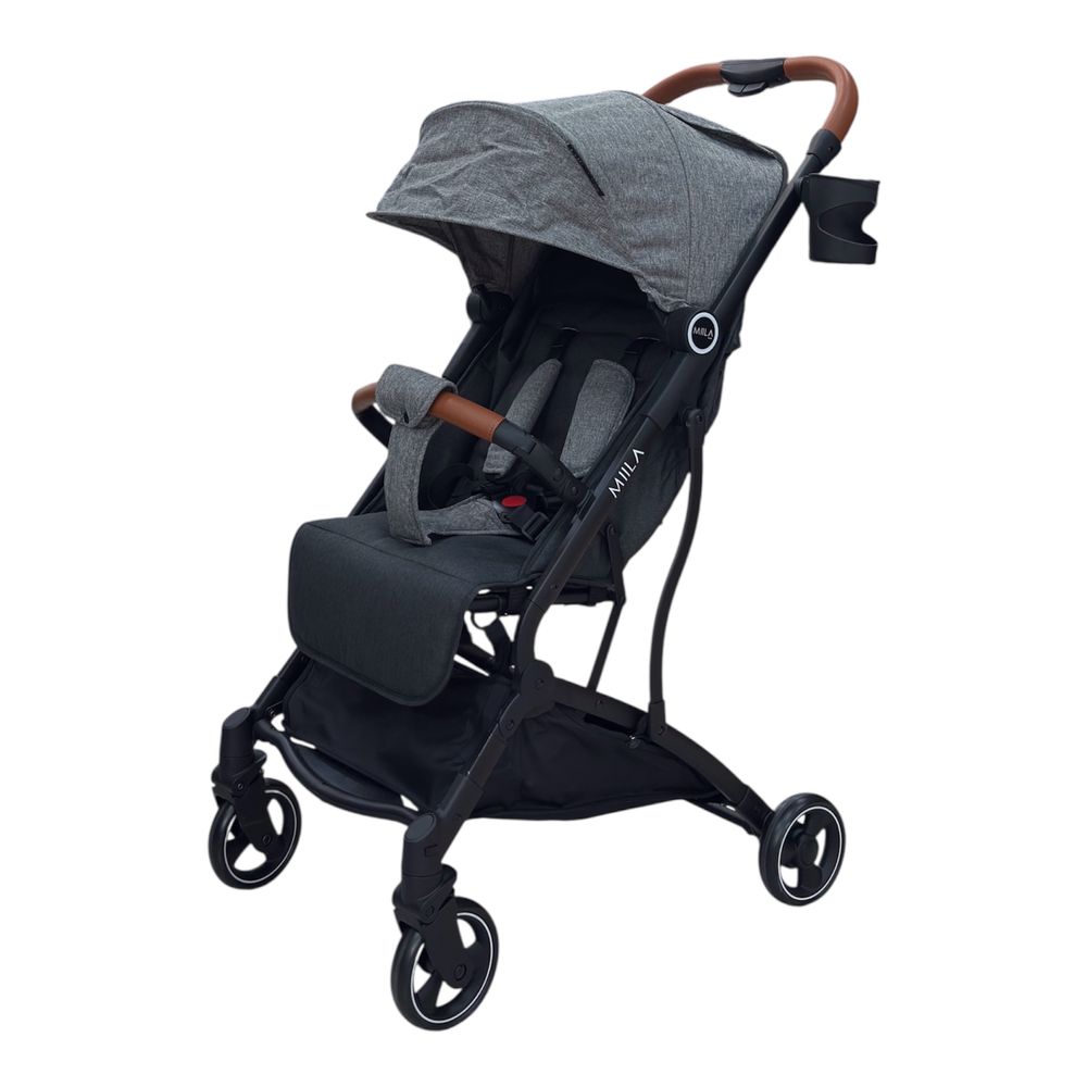 Miila - Compact And Lightweight Travel Stroller - Grey