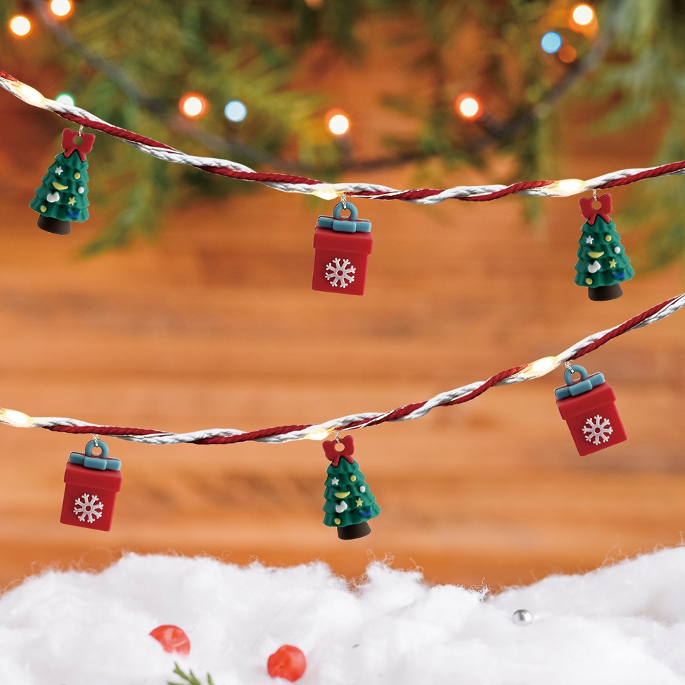 كريسمس ماجيك - إضاءة مزخرفة 20 أل إي دي - أبيض دافئ - 1.7 متر