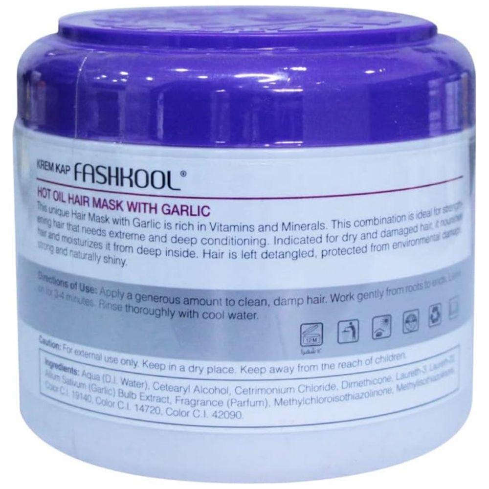فاش كول - ماسك زيت ساخن للشعر - ثوم