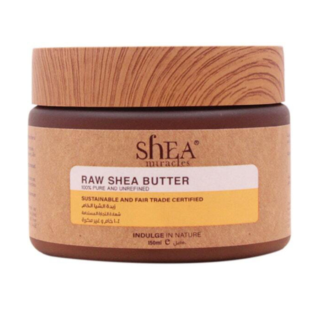 شيا ميراكيلز - زبدة الشيا الخام - 150 مل