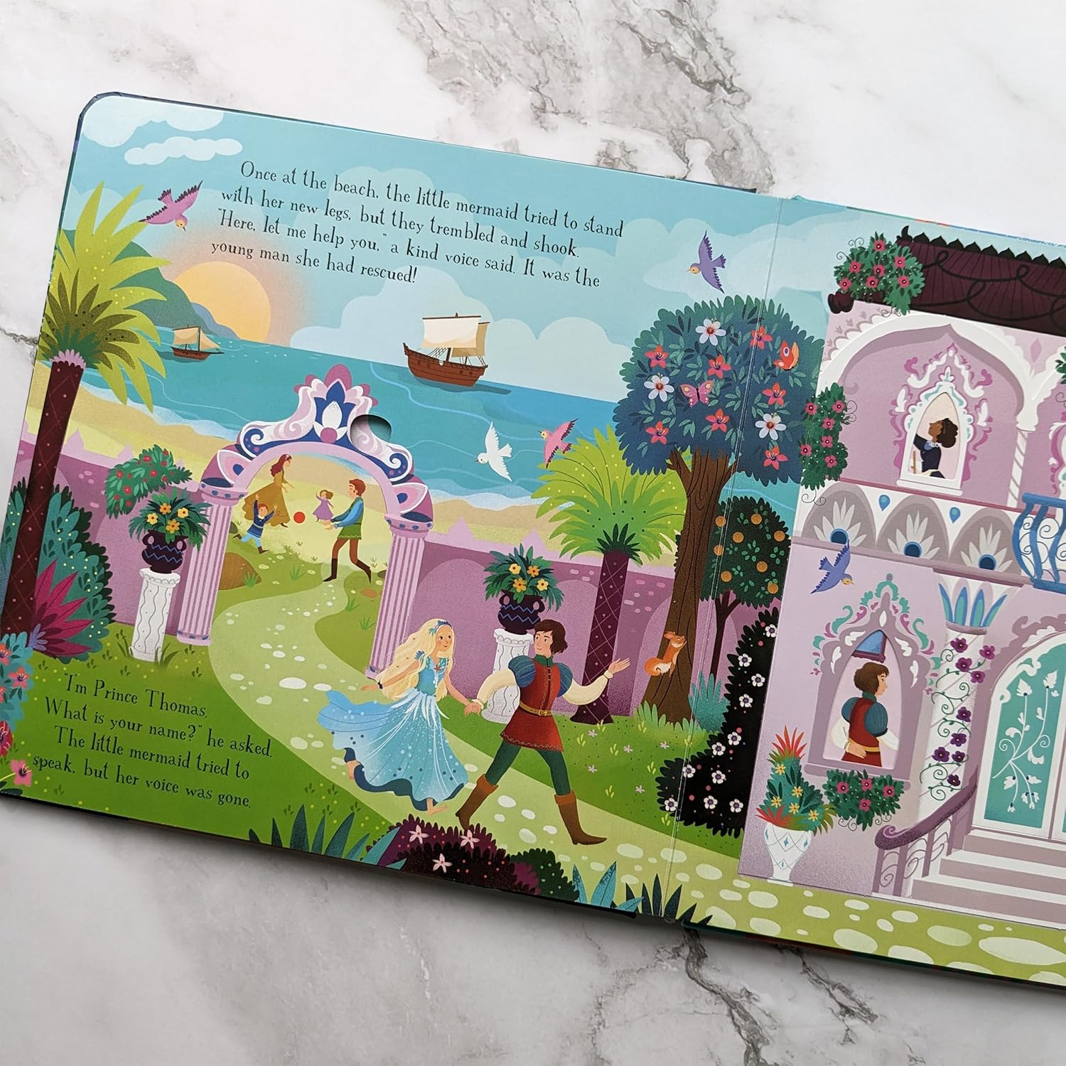 كتاب Fairy Tale Cut Book - The Little Mermaid