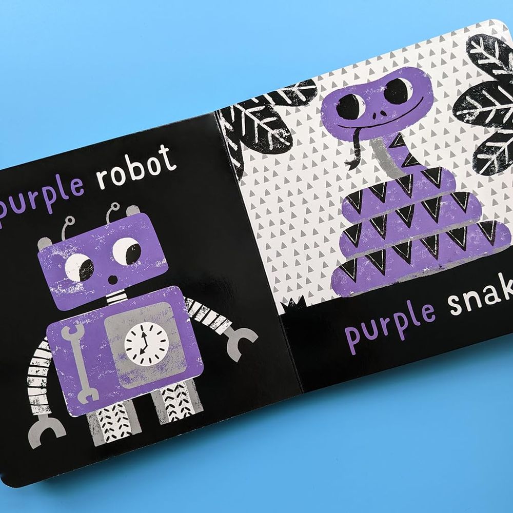 كتاب My First Black And White Books - Colours