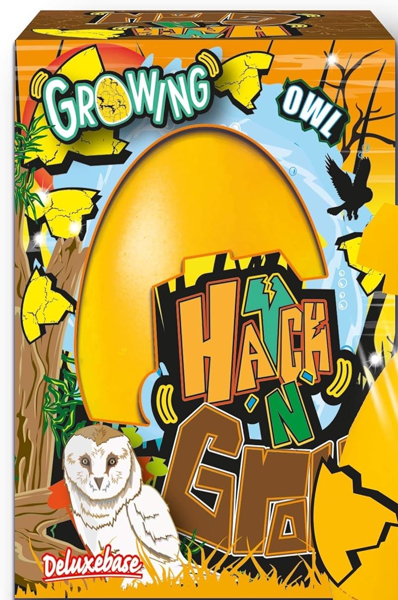 ديلوكس بيس - لعبة هاتش آند جرو الصغيرة - بومة