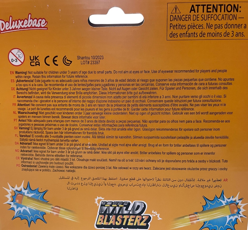 Deluxe Base - Wild Blasterz Shooting Toy - Dolphin