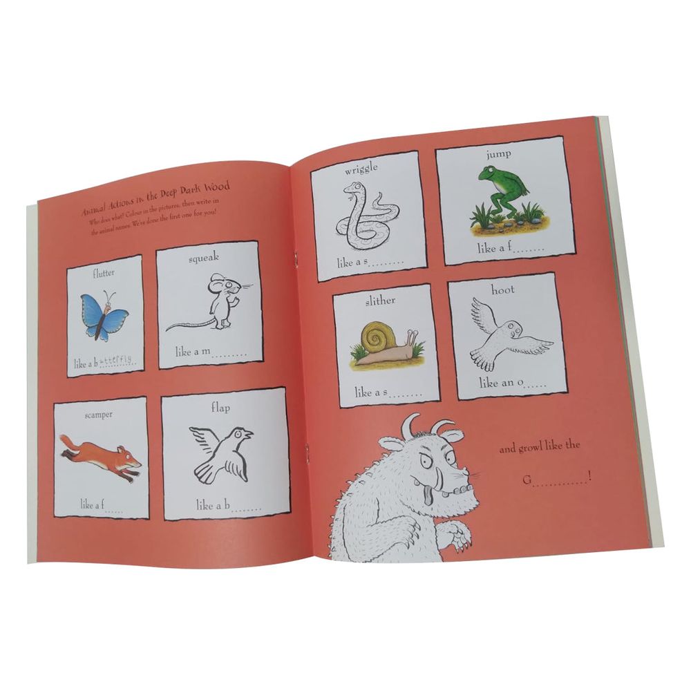 كتاب الأنشطة لغروفالو – مع ألغاز ممتعة