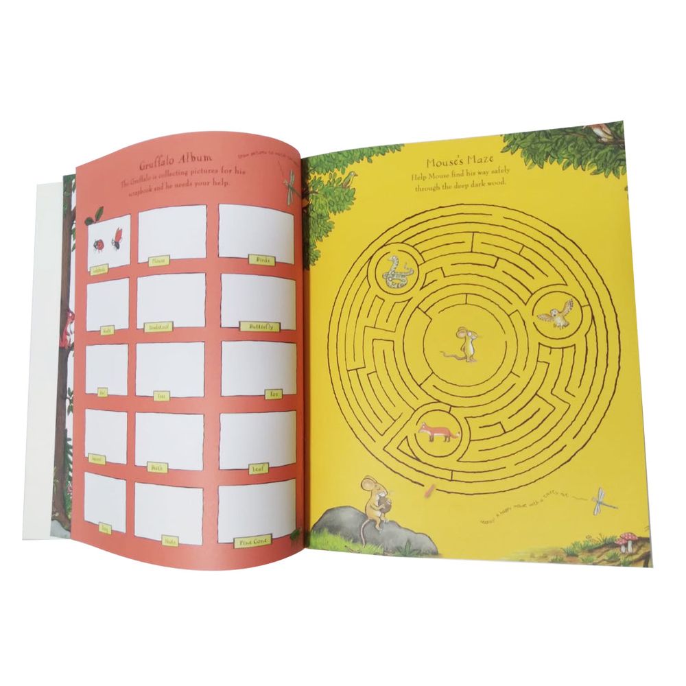 كتاب الأنشطة لغروفالو – مع ألغاز ممتعة