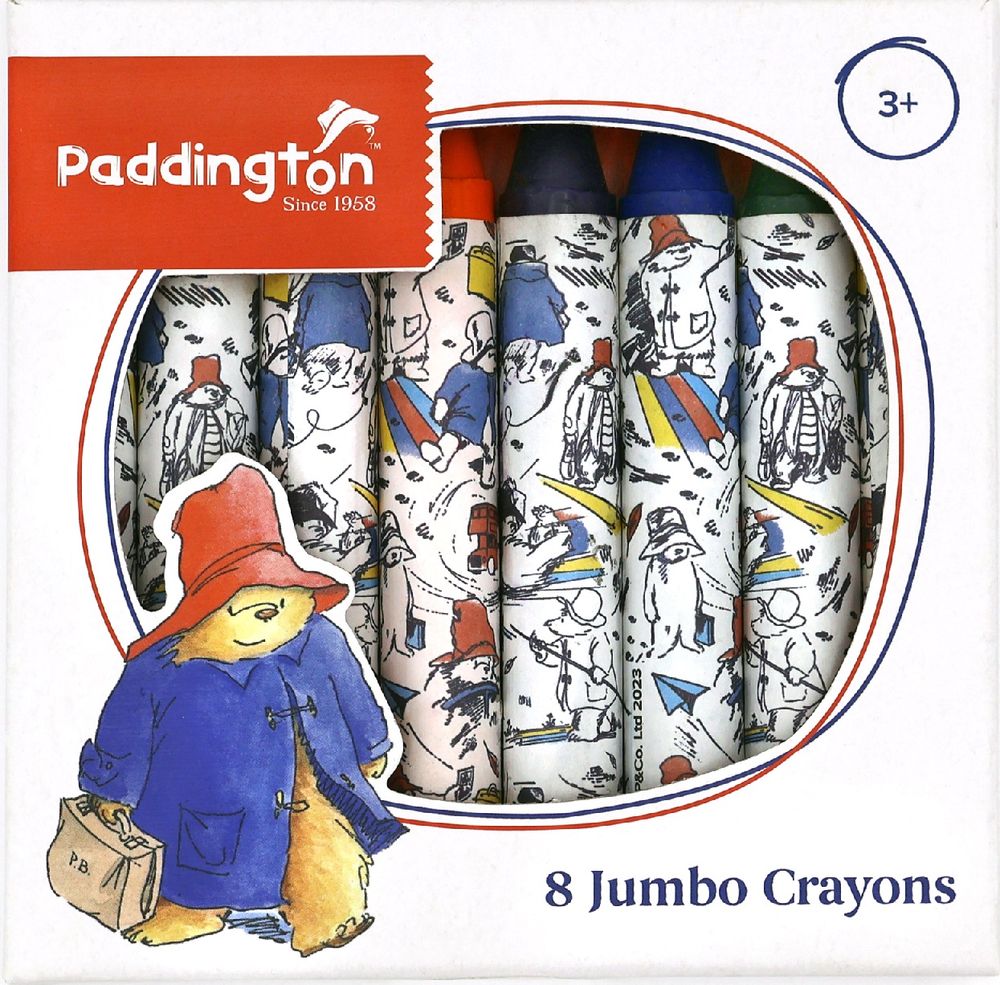 North Parade Publishing - 8 Jumbo Crayons 24/cdu - Paddington